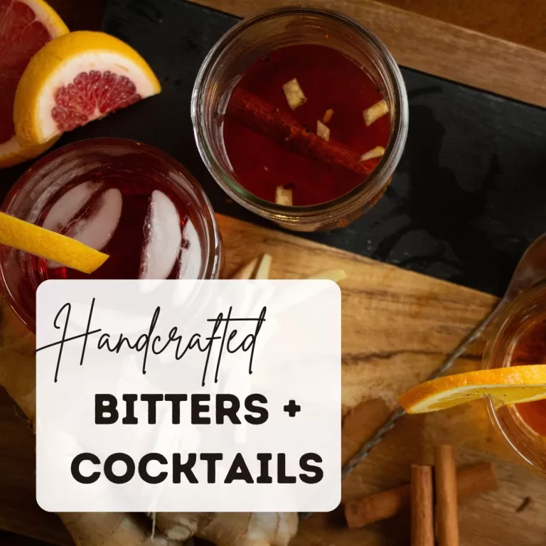 Handcrafted Bitters and Cocktails