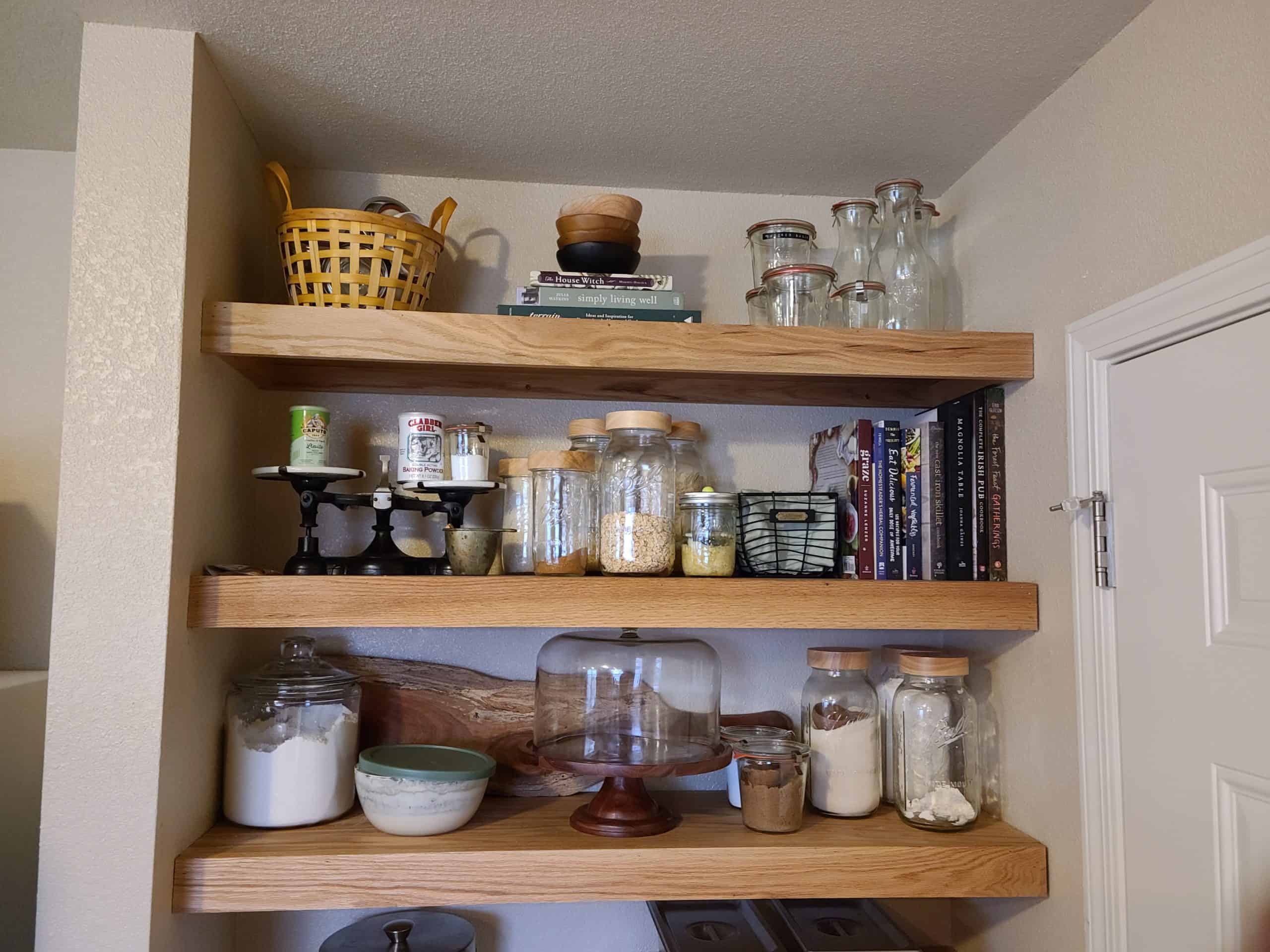 homestead pantry shelves