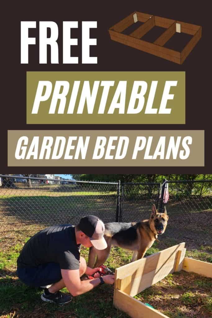 free garden bed plans