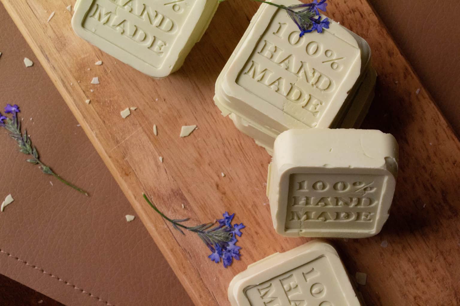 homemade dandelion soap