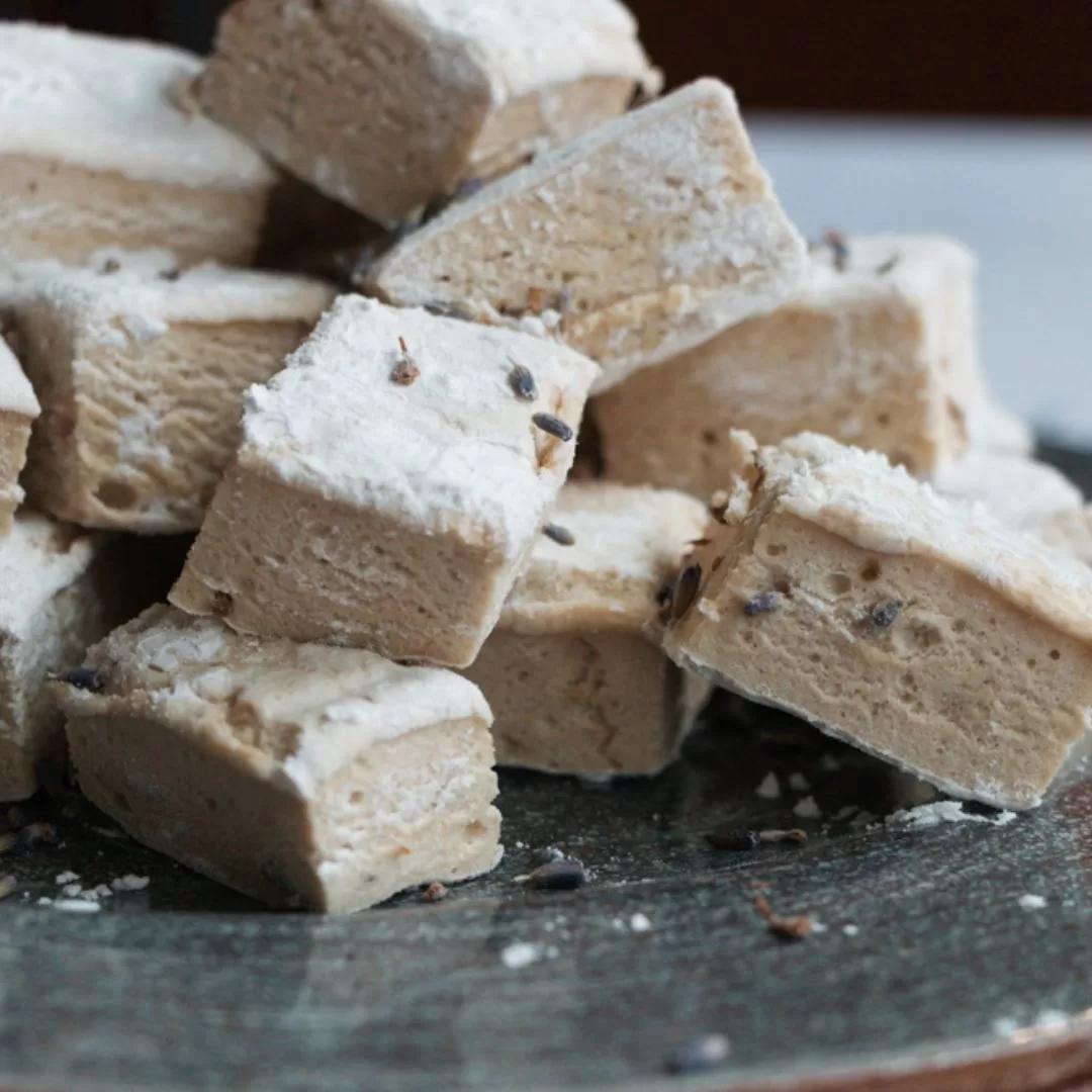 Lavender Marshmallows with Marshmallow Root The Homestead Challenge