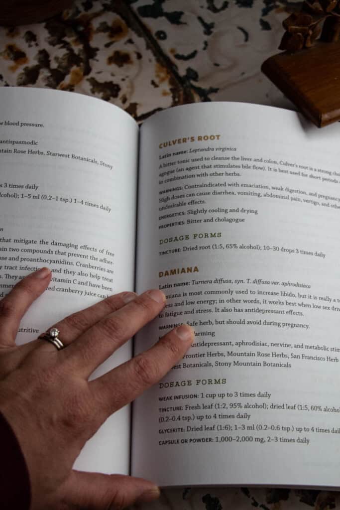 The Modern Herbal Dispensatory interior