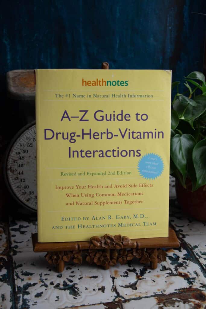 A-Z Drug, Herb & Vitamin Interactions