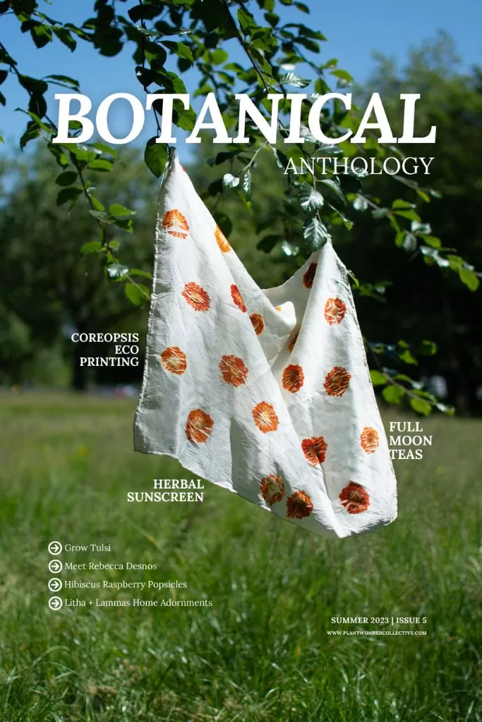 botanical anthology front cover