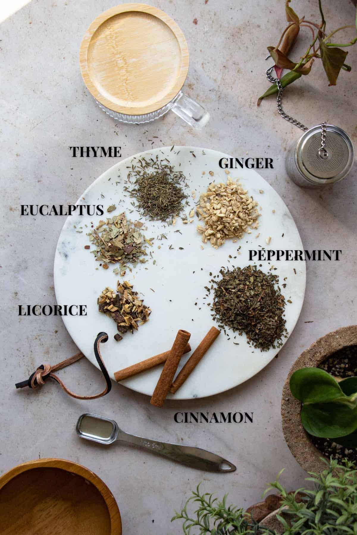 DIY Herbal Natural Decongestant Tea Recipe - The Homestead Challenge