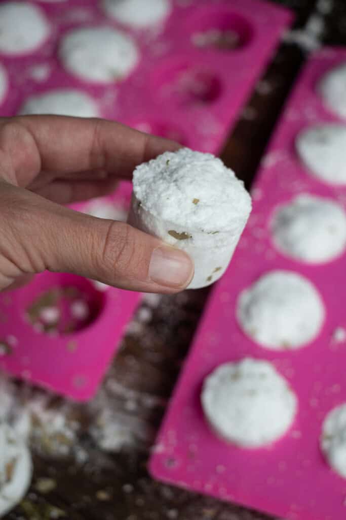 Bad Shower Steamer- too much moisture